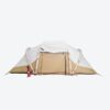 4 person 2 bedroom inflatable camping tent