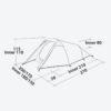 rustic green outdoor tent